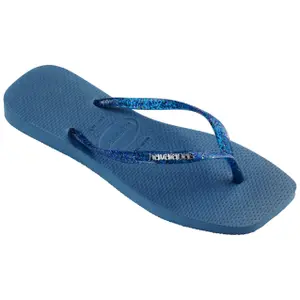 Flip-Flops für Frauen Havaianas Square Logo Metallic image-0