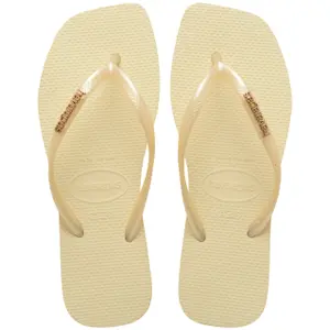 Női papucs Havaianas Slim Square Logo Metallic image-3