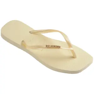 Női papucs Havaianas Slim Square Logo Metallic image-1