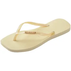 Női papucs Havaianas Slim Square Logo Metallic image-2
