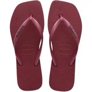 Flip-Flops für Damen Havaianas Slim Square Logo Metallic image-3