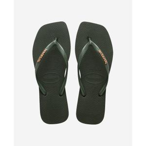 Chanclas de mujer Havaianas Square Logo Metallic image-2