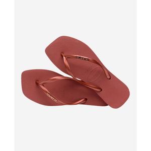 Chanclas de mujer Havaianas Square Logo Metallic image-3
