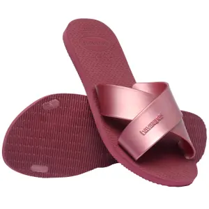 Pantoletten für Damen Havaianas Aqua Metallic image-5