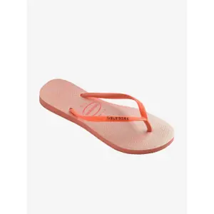 Girl's flip-flops Havaianas Slim Glitter Iridescent image-1