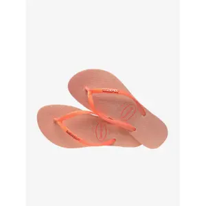 Girl's flip-flops Havaianas Slim Glitter Iridescent image-2