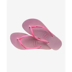Baby girl flip-flops Havaianas Slim Glitter Iridescent image-3