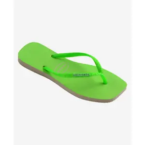 Chinelos de mulher Havaianas Square Glitter Neon image-1