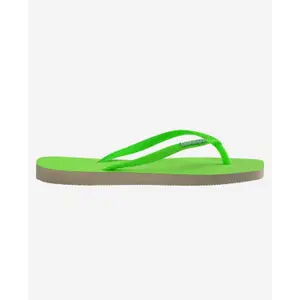 Chinelos de mulher Havaianas Square Glitter Neon image-0