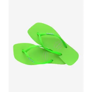 Chinelos de mulher Havaianas Square Glitter Neon image-3