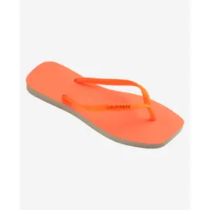 Chinelos de mulher Havaianas Square Glitter Neon image-1