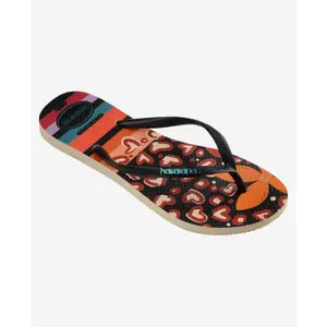 Baby girl flip-flops Havaianas Slim Patchwork image-1