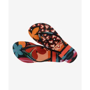 Baby girl flip-flops Havaianas Slim Patchwork image-3