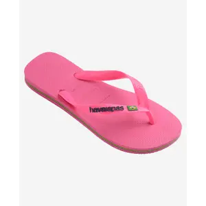 Baby flip-flops Havaianas Brasil Logo Neon image-1