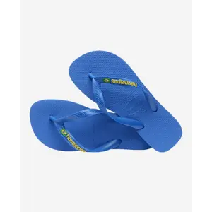 Baby flip-flops Havaianas Brasil Logo Neon image-3