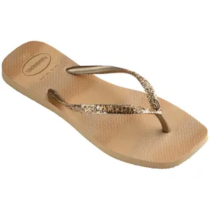 Einfache, glitzernde, eckige Party-Sandaletten für Damen Havaianas Party image-1