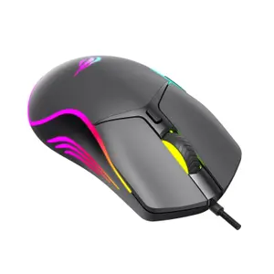 Souris Gaming retro-éclairée filaire Havit 6400dpi image-3