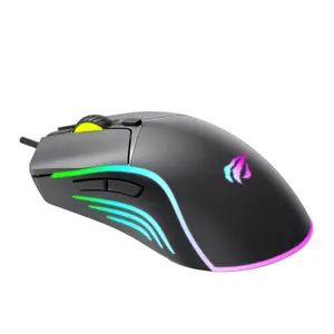 Souris Gaming retro-éclairée filaire Havit 6400dpi image-4