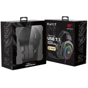 Casque Gaming RGB Filaire avec Micro Havit image-4