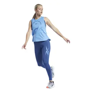 Leggings de mujer Reebok running vector image-5