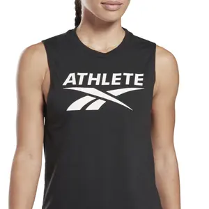 Débardeur femme Reebok Athlete Vector image-4