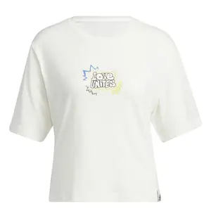 Camiseta de mujer adidas Love Unites Graphic image-1