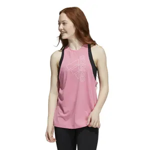 Camiseta de tirantes para mujer adidas Badge Of Sport image-2