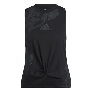 Camiseta de tirantes para mujer adidas Camo Graphic Knot image-1