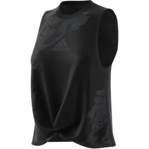 Camiseta de tirantes para mujer adidas Camo Graphic Knot image-3