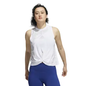 Camiseta de tirantes para mujer adidas Camo Graphic Knot image-2