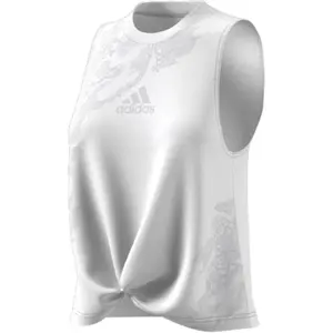 Camiseta de tirantes para mujer adidas Camo Graphic Knot image-3