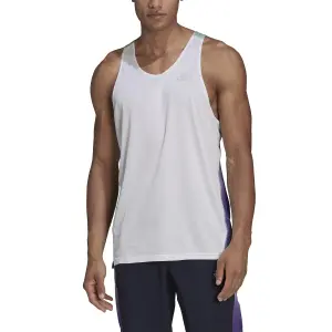Camiseta de tirantes adidas Own the Run Colorblock image-3