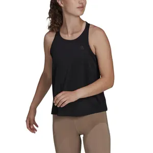 Camiseta de tirantes para mujer adidas Run Fast Running image-4