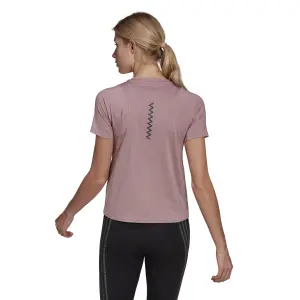 Camiseta de running para mujer adidas Run Fast Made With Parley Ocean Plastic image-4