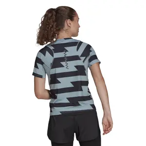 Women's T-shirt adidas Fast Allover Print image-3