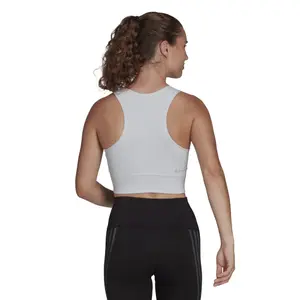 Camiseta de tirantes para mujer adidas run icons 3-stripes image-6