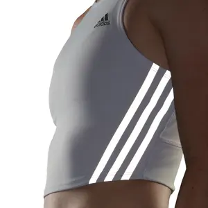 Camiseta de tirantes para mujer adidas run icons 3-stripes image-5