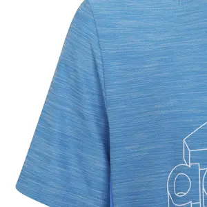 Camiseta para niños adidas AEROREADY Heather image-1