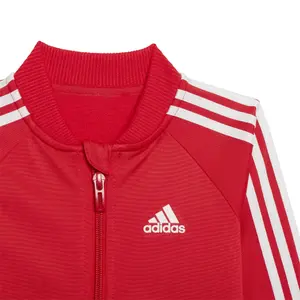 Chándal de punto de 3 rayas para bebés adidas image-3