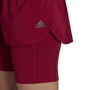 Dames shorts adidas Run Icons 3bar 2in1 Running image-6