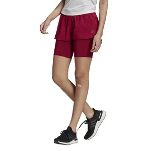 Dames shorts adidas Run Icons 3bar 2in1 Running image-2