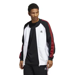Fleece jacket adidas originals SST track fleece image-4