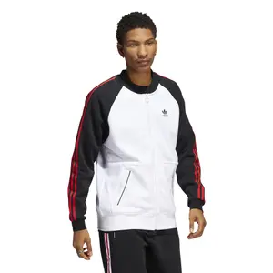 Fleece jacket adidas originals SST track fleece image-3