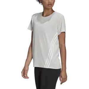 Dames-T-shirt adidas Train Icons 3 Stripe image-2