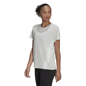 Dames-T-shirt adidas Train Icons 3 Stripe image-1