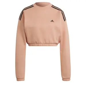Felpa da donna adidas Hyperglam Crop Crew image-0