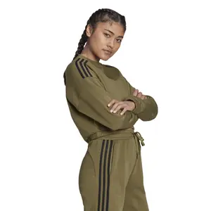 Sweatshirt woman adidas Hyperglam Crop Crew image-4