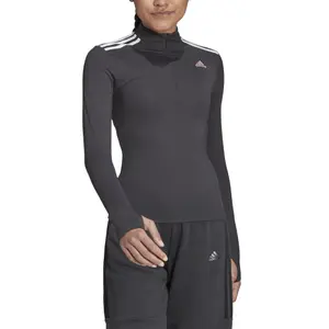 Women's T-shirt adidas Hyperglam Quarter-Zip image-1