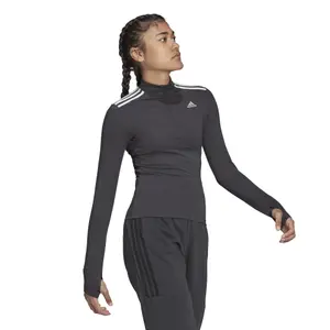 Women's T-shirt adidas Hyperglam Quarter-Zip image-2