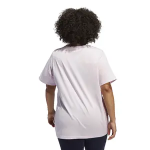 Camiseta de mujer adidas Foil Box Linear Graphic (Plus Size) image-3
